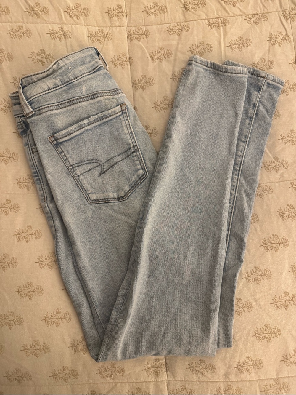 American Eagle Light Blue Skinny Jeans